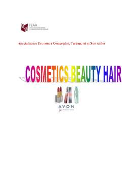 Proiect - Tehnici promoționale - Avon Cosmetics Beauty Hair