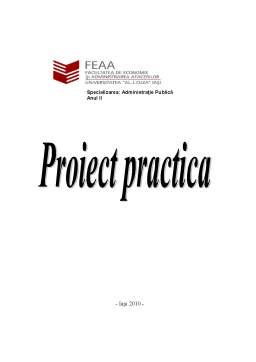 Proiect - Proiect practică CAS Iași