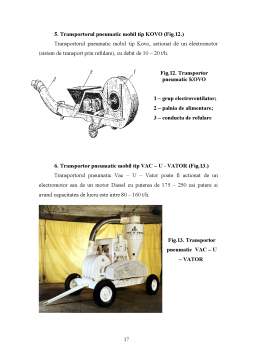 Proiect - Construcția și funcționarea transportoarelor pneumatice