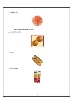 Proiect - Studiu privind Aprovizionarea și Promovarea unor Produse Alimentare