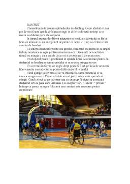 Referat - Teoria și didactica sportului adaptat - sporturi de echipă pentru persoanele cu handicap