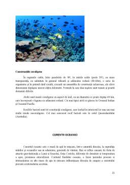 Proiect - Oceanele - Caracteristici Generale și Specifice