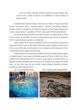 Proiect - Analiza Comparativă a Activităților Turistice între Regiunea Sud-Est și Corsica