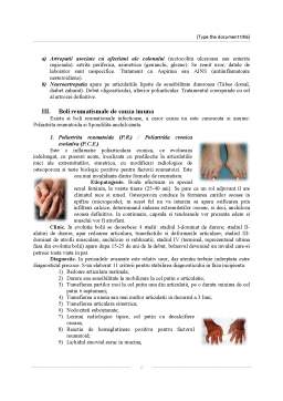 Referat - Artropatii Inflamatorii și Degenerative