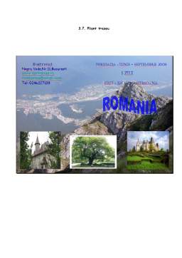 Proiect - Program de valorificare a potențialului turistic din Județul Suceava
