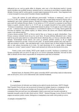 Laborator - Studierea protocoalelor de poștă electronică POP3, SMTP, IMAP
