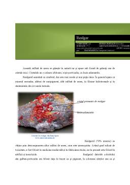 Proiect - Minerale Estetice
