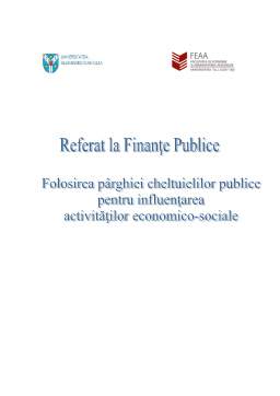Referat - Referat finanțe publice