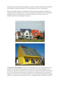 Proiect - Dimensionarea unui Sistem Fotovoltaic pentru un Apartament de Locuit