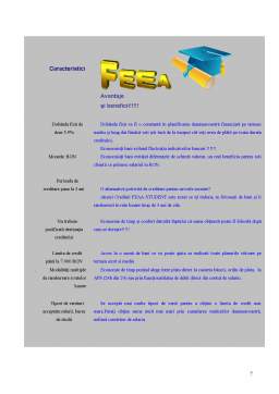 Referat - Creditul Student FEAA