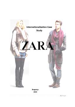 Referat - Internationalization case study - Zara