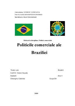 Proiect - Politicile Comerciale ale Braziliei
