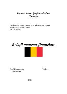 Proiect - Belgia - Indicatori Economici