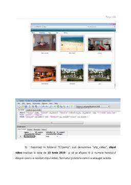 Proiect - Baze de date multimedia - aplicație PostgreSQL - turism