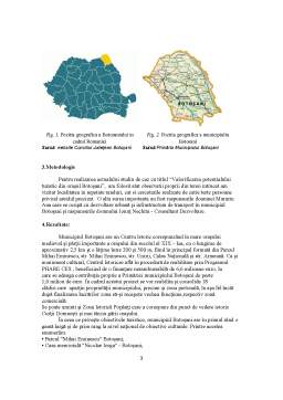 Proiect - Valorificarea Potentialului Turistic din Orasul Botoșani
