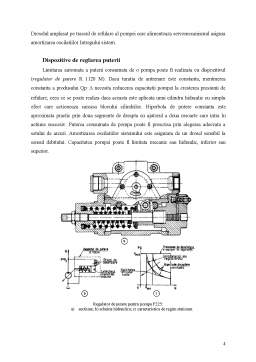 Referat - Structura servopompelor și servomotoarelor transmisiilor hidrostatice