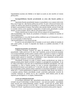 Referat - România - Sistem Semi-Presidential Atenuat