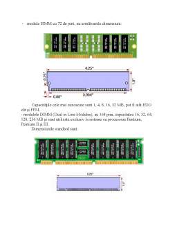 Proiect - Constructia, Intretinerea si Instalarea Memoriei RAM