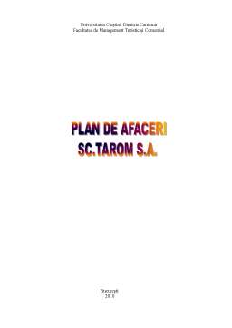Proiect - Plan de Afaceri SC Tarom SA