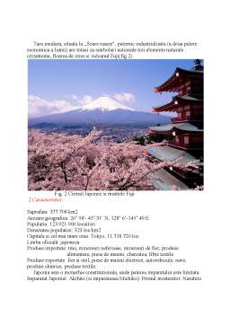 Proiect - Japonia - Studiu Geografic Complex