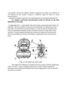 Proiect - Mecanism de ghidare brațe inegale direcție pentru autocamion