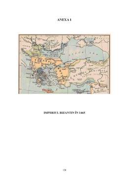 Proiect - Imperiul Bizantin în sec XV-lea, legăturile cu Moldova