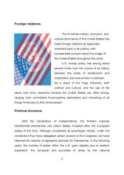 Referat - General presentation of the United States of America