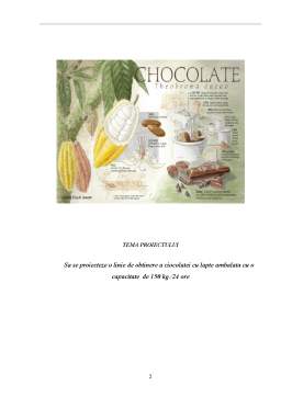 Licență - Istoria obținerii ciocolatei cu lapte ambalată
