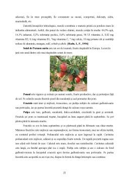 Licență - Principalele aspecte legate de sucurile naturale de fructe - compoziția fructelor, metode de preparare, ambalare, aparatură și liniile aferente