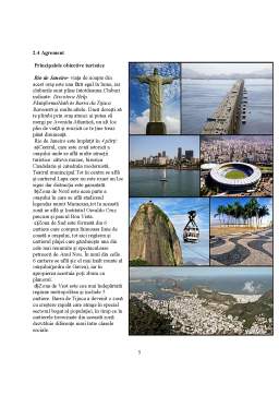 Proiect - Tehnică operațiunilor de turism - circuit Brazilia