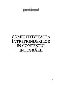 Proiect - Competitivitatea întreprinderilor în contextul integrării - studiu de caz SC Kandia-Excelent SA