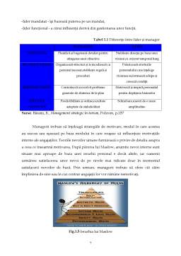 Proiect - Motivarea personalului - studiu de caz la firma SC Altex România SRL