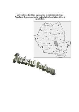 Referat - Construcții agroturistice - prahova