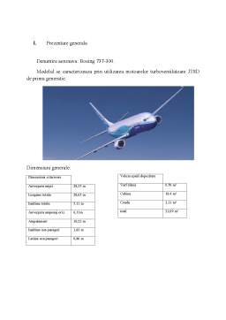 Proiect - Dinamica zborului la avionul B737-300