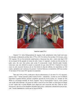 Referat - Studiu Comparativ privind Serviciul Public de Transport cu Metroul în București și în New York