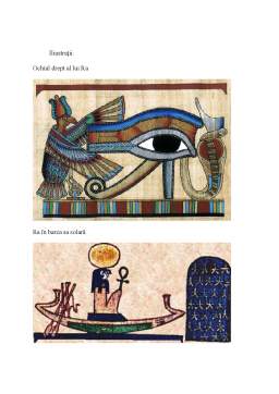 Proiect - Soarele - zeități, simboluri, semnificații la civilizațiile antice