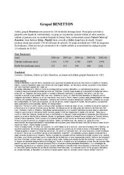 Referat - Studiu de Caz - Campanii Publicitare - Benetton