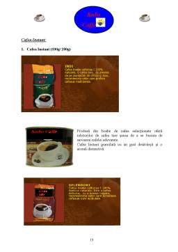 Proiect - Proiect Marketing - Cafeaua Kubo Caffe