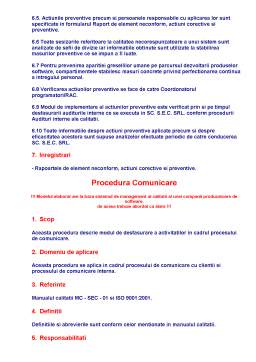 Curs - ISO 9001
