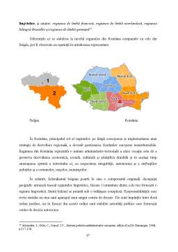 Referat - Impactul Regionalizării asupra Deciziilor din Administrația Publică din România Comparativ cu Celelalte State Membre ale UE