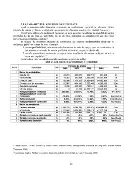 Disertație - Analiza performanțelor financiare ale societății comerciale SC Andral Expos SRL