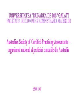 Referat - CPA Australia