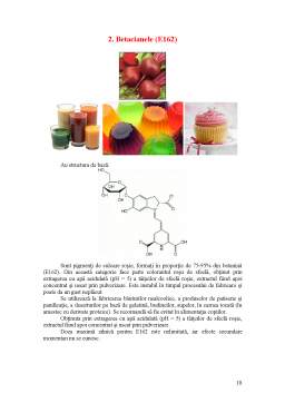 Proiect - Coloranți Utilizați ca Aditivi Alimentari