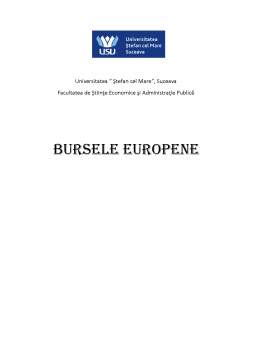 Proiect - Piețe de capital - bursele europene