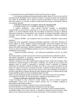 Proiect - Reforma Politici Agricole Comune după 2013 - Poziția României
