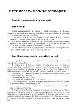 Curs - Elemente de Management Internațional