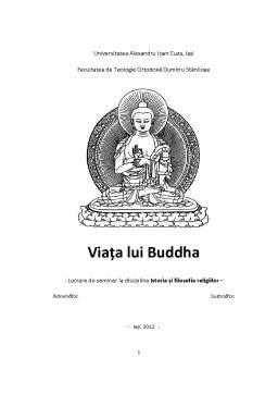 Referat - Viața lui Buddha