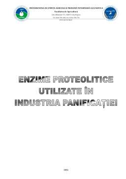 Proiect - Enzime proteolitice utilizate în industria panificației