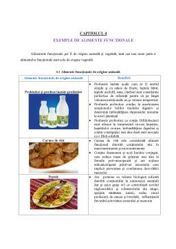 Referat - Alimente Functionale, Suplimente Alimentare și Plante Medicinale