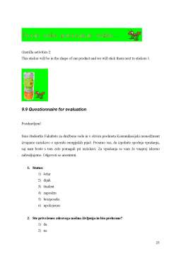 Proiect - Communication Plan for Bio Energy Drink by Mateling Company